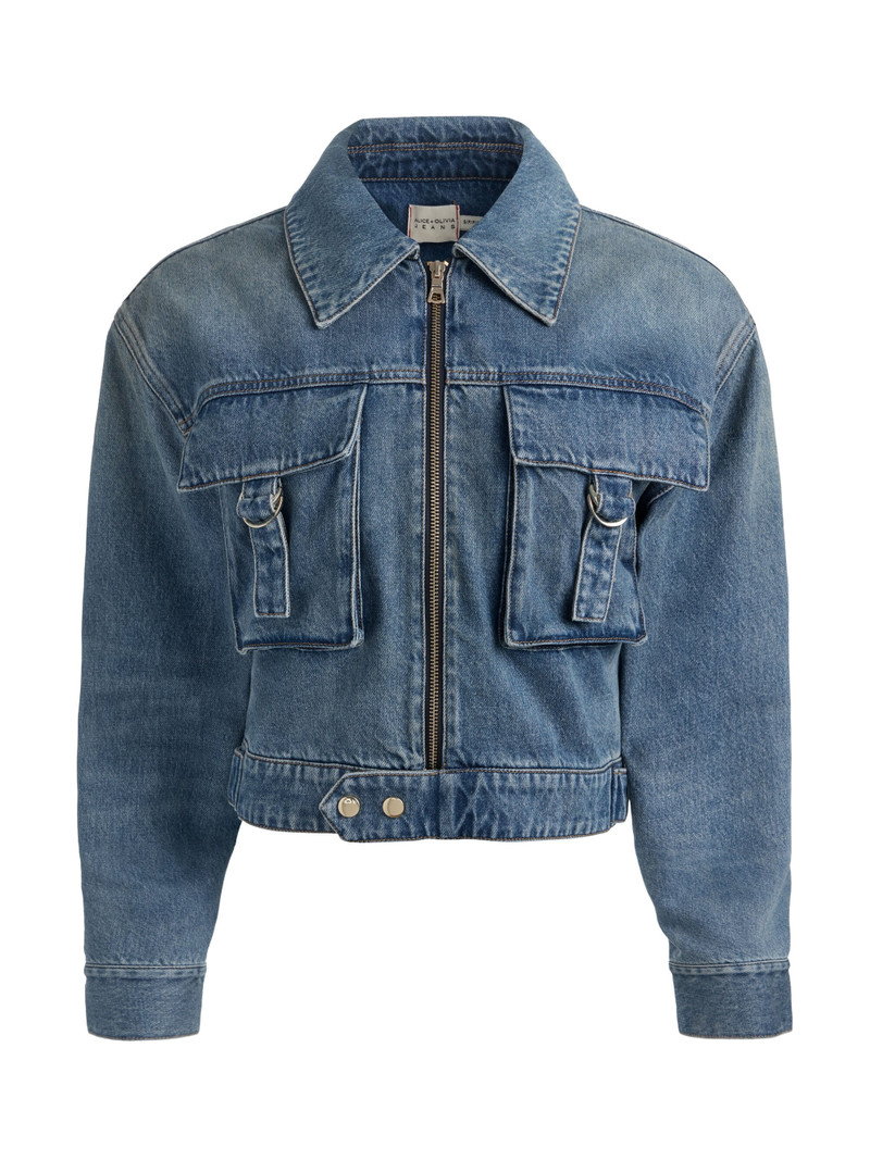 LEROY DENIM AVIATOR JACKET 1
