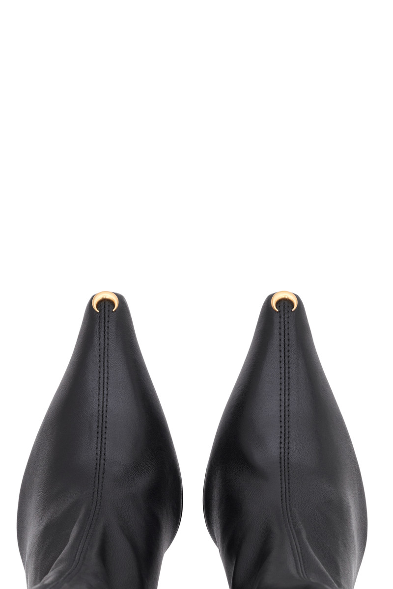 Marine Serre SMOOTH LEATHER MS KISS HIGH BOOTS outlook