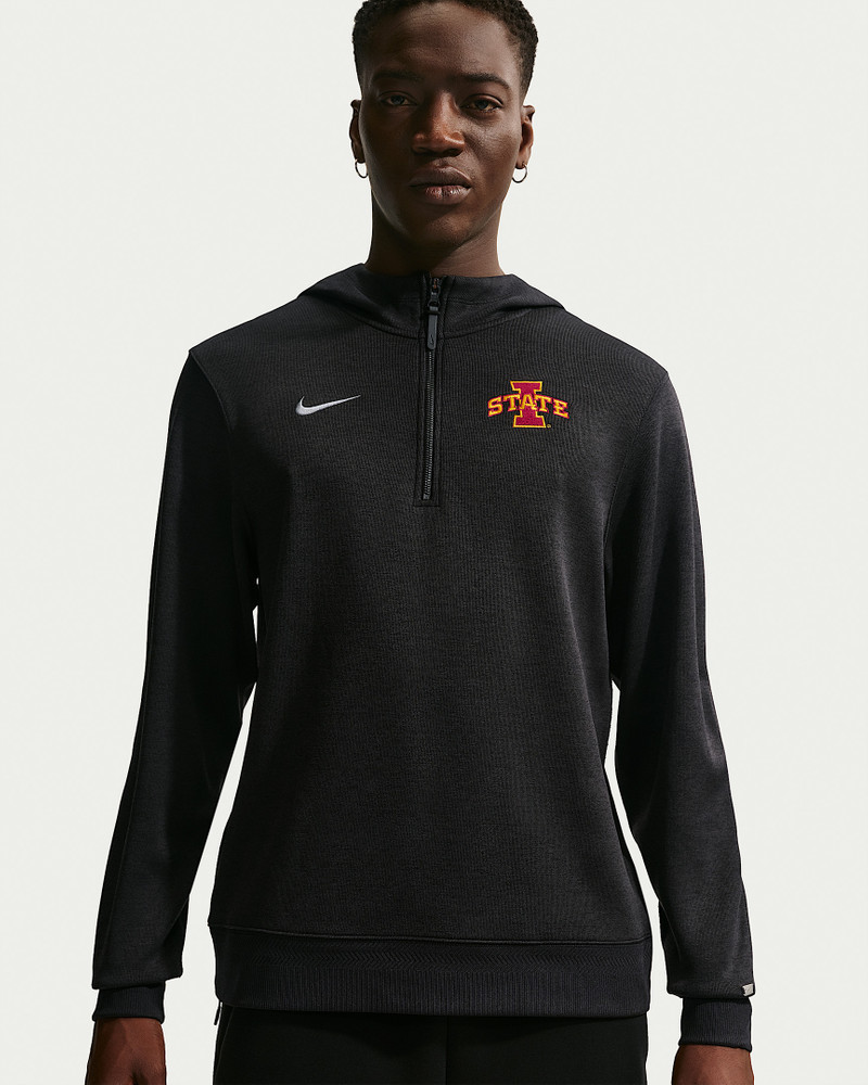 Iowa State Cyclones Nike NCAA Men's Basketball Coaches' Pullover Hoodie 1