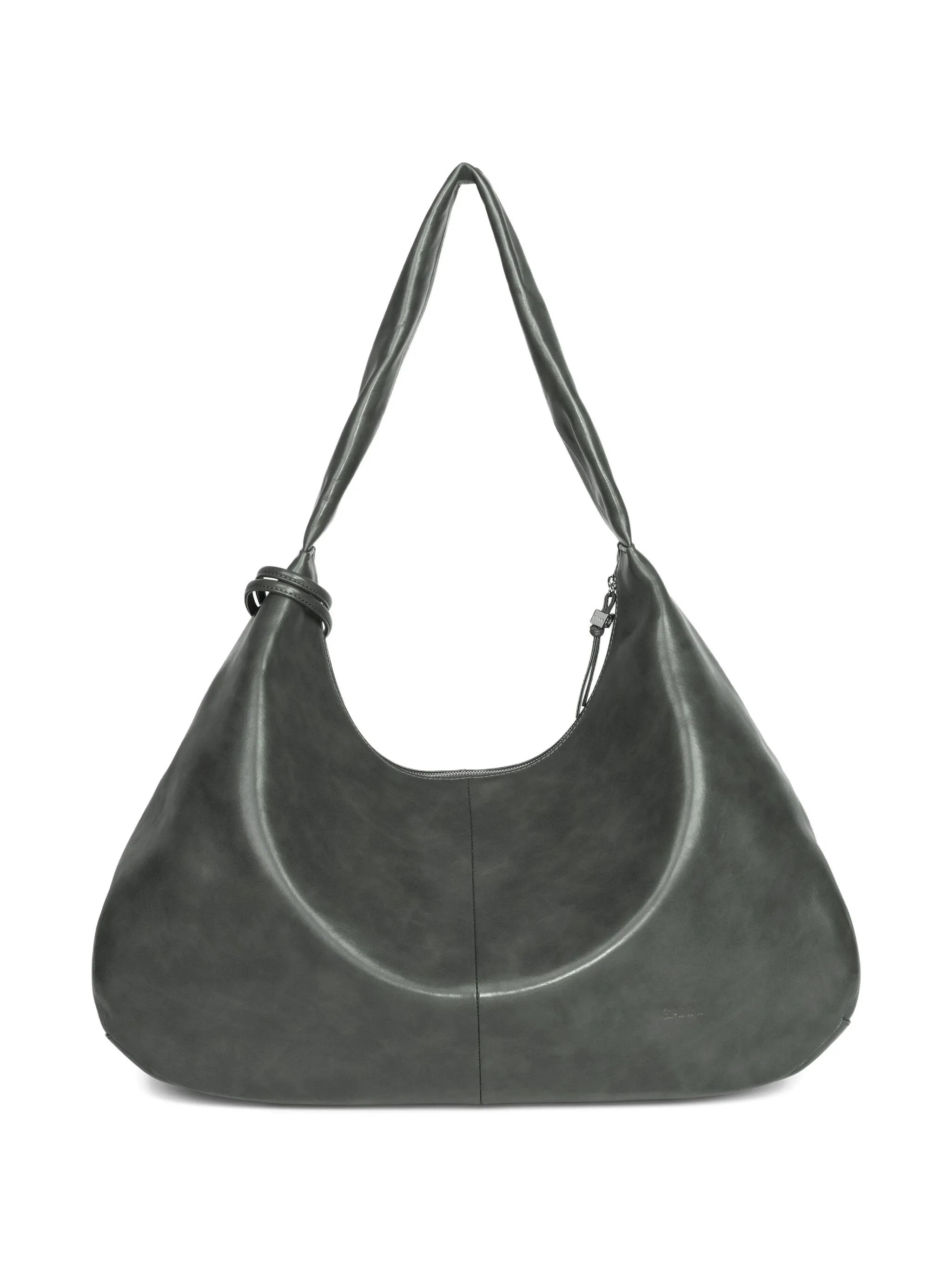 Ganni Medium Leather Shoulder Bag - 2