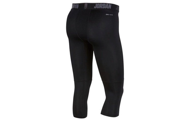 Men's Air Jordan Dri-Fit 23 Alpha 3/ Training Gym Pants/Trousers/Joggers Black 89226-010 892246-010 - 2
