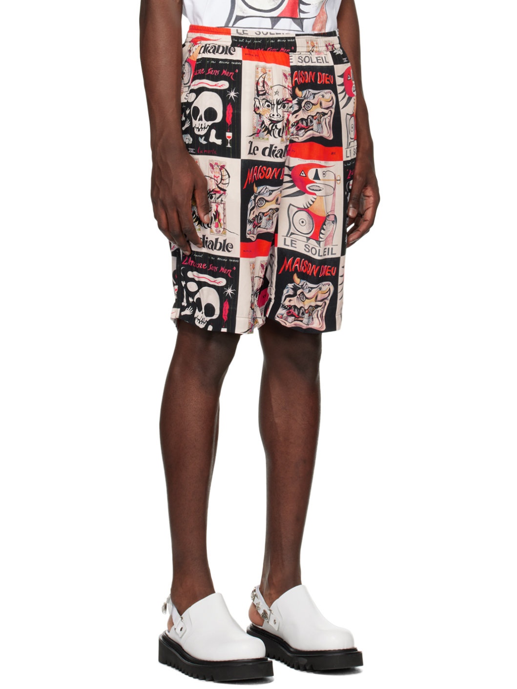 Multicolor Tarot Board Shorts - 2