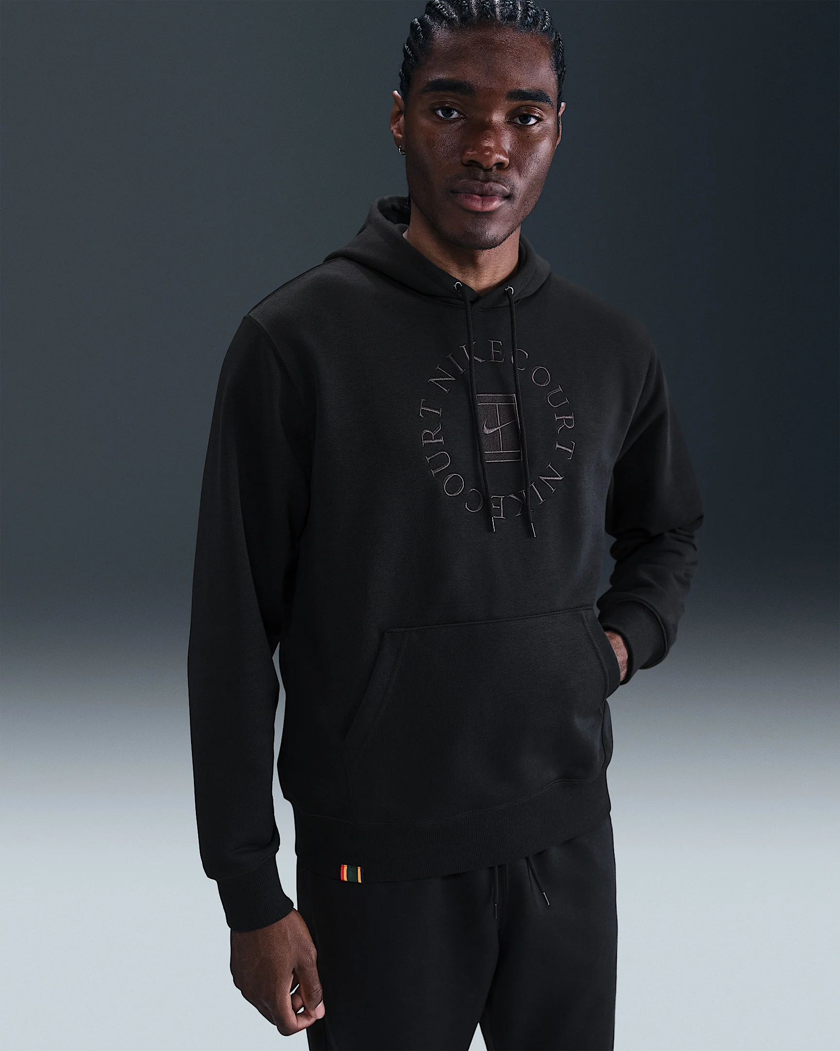 NikeCourt Heritage Men's Dri-FIT French Terry Tennis Pullover Hoodie - 1