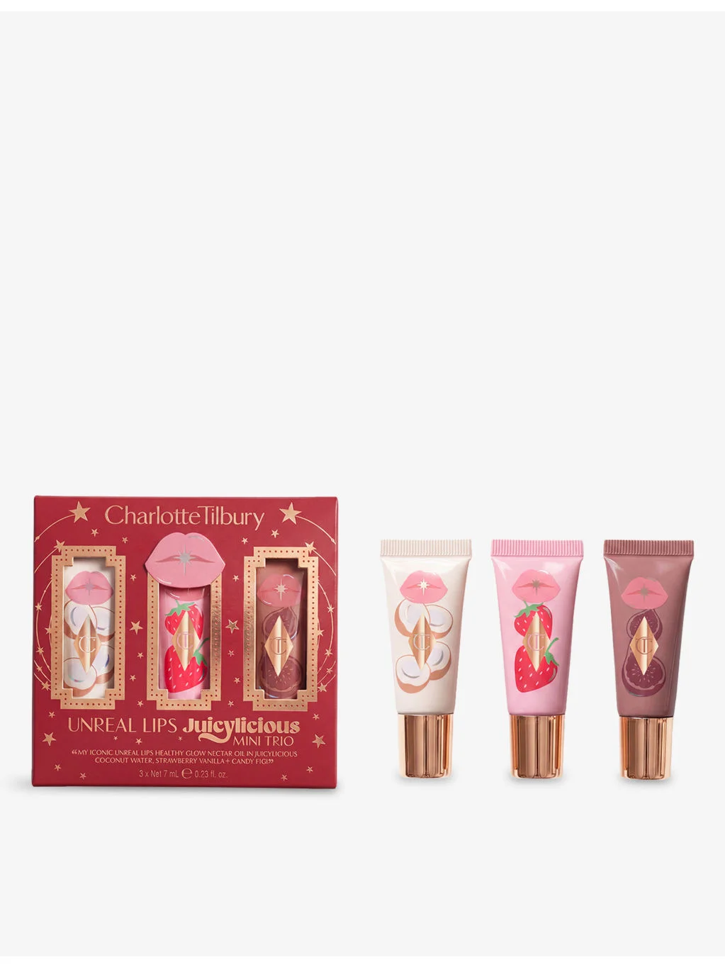 Unreal Lips Juicylicious Mini Trio Worth £39 - 1