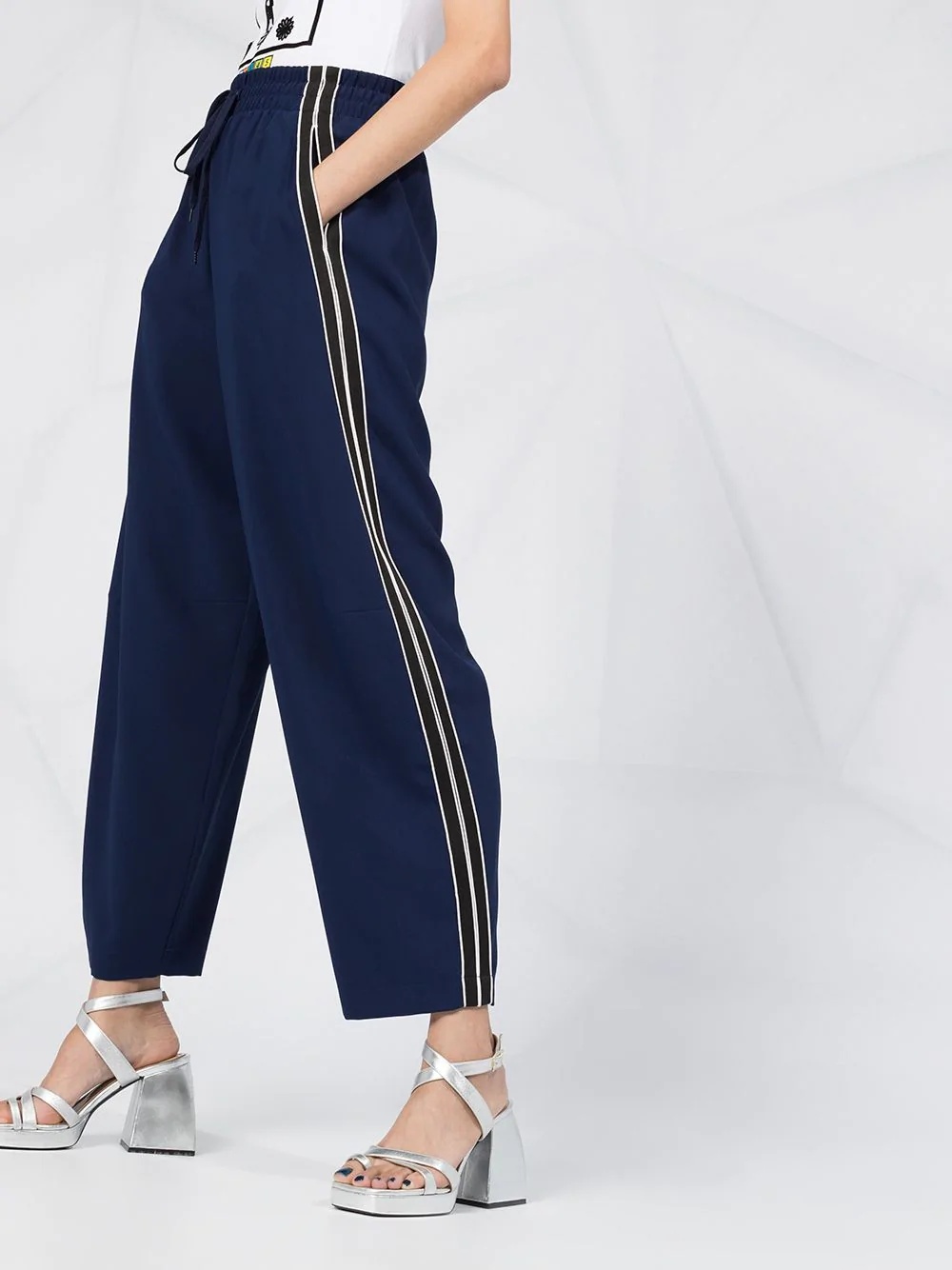 high waisted track pants - 3