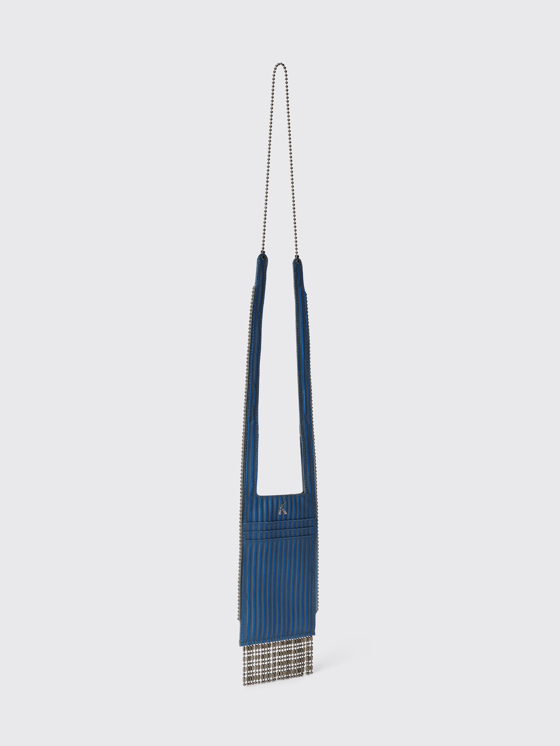 AT.KOLLEKTIVE  X KIKO KOSTADINOV MILNE PASSPORT HOLDER DEJA VU BLUE / STEEL GREY - 2