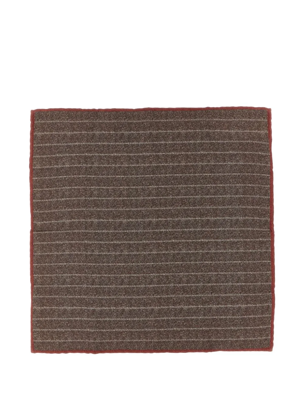 pinstripe-pattern pocket square - 1