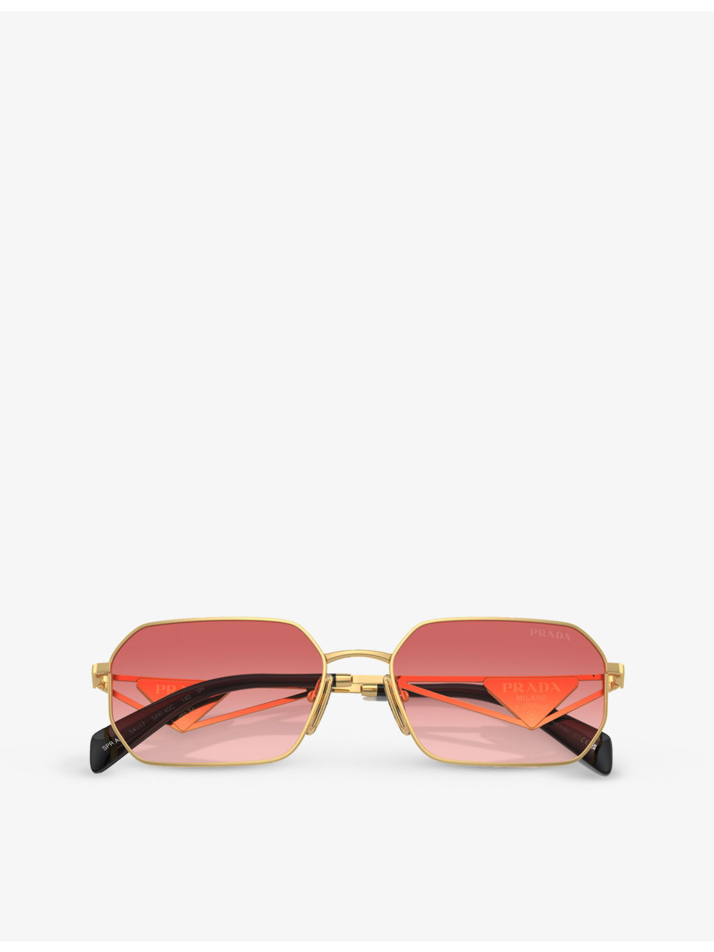 PR A51S irregular-frame metal sunglasses - 6