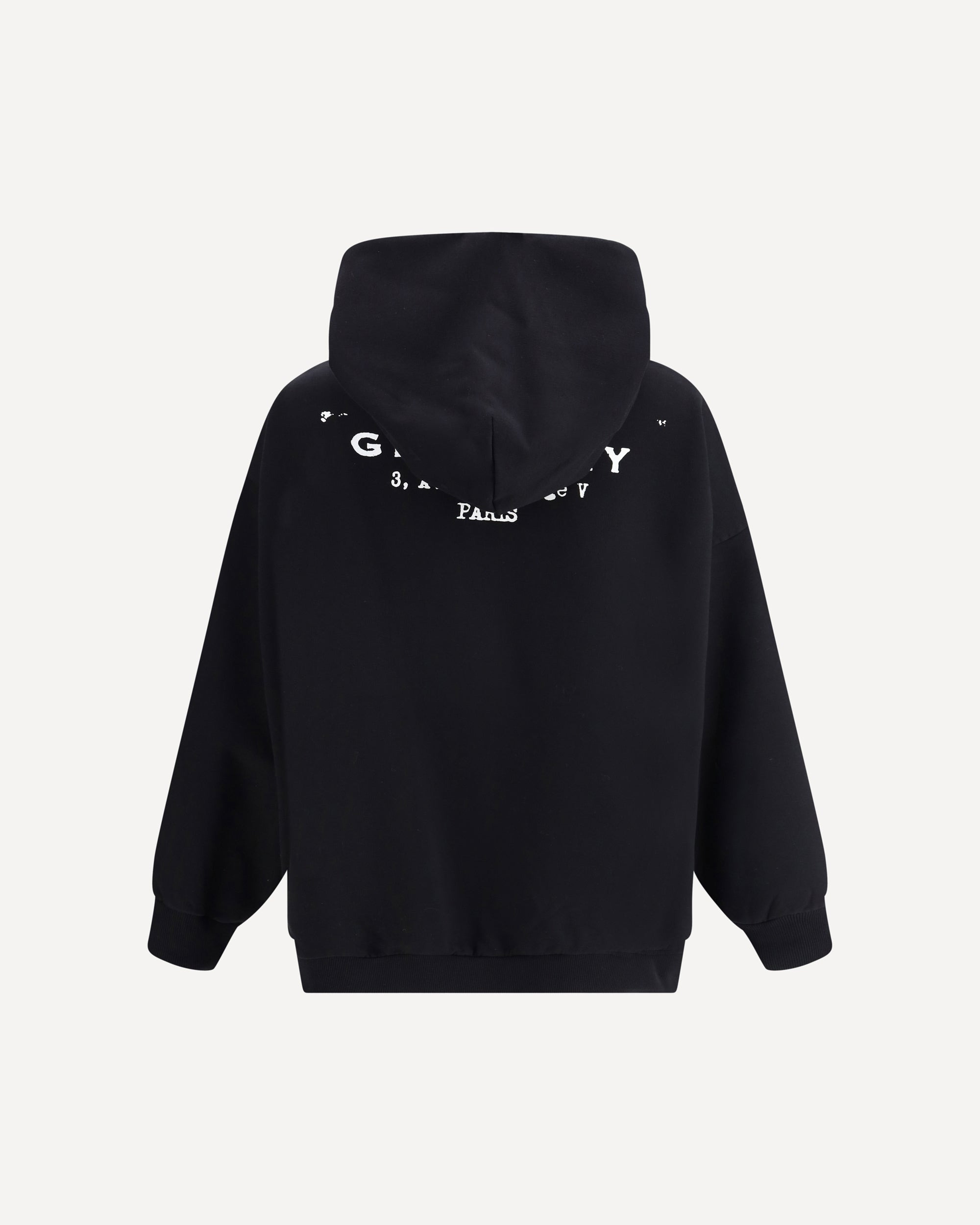 Black Hoodie in cotton - 2