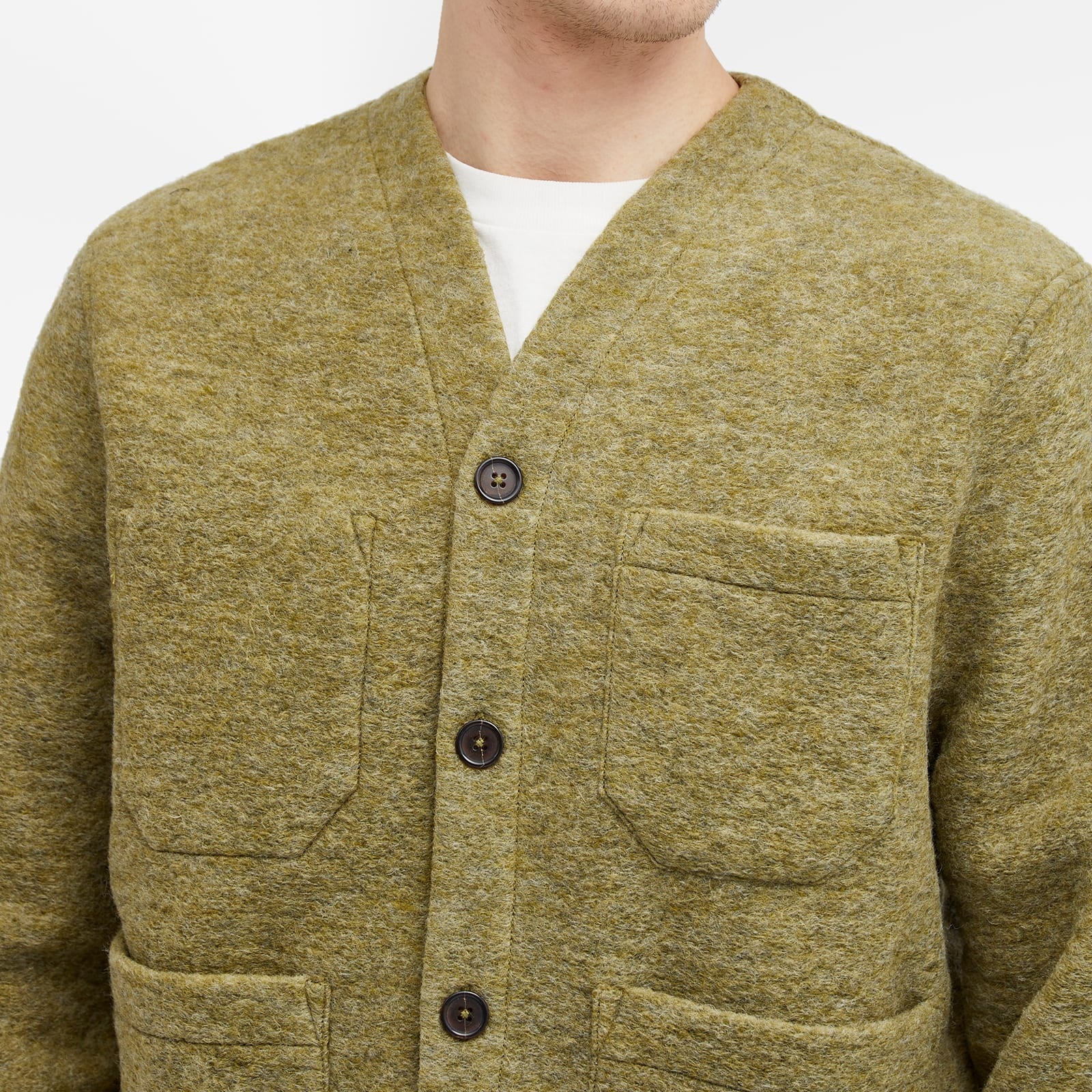 Universal Works Wool Fleece Cardigan - END. Exclusive - 5