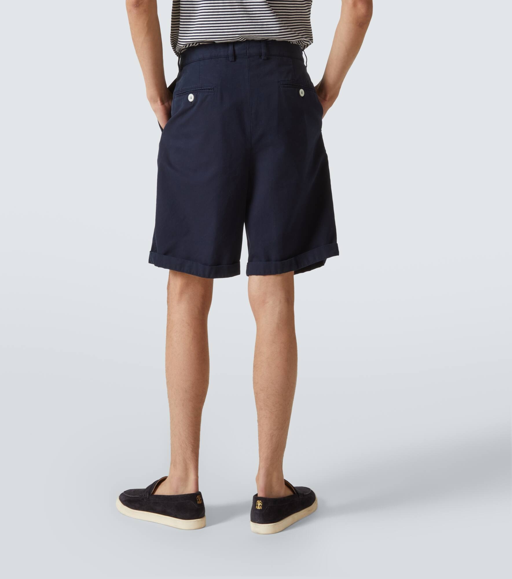 Cotton bermuda shorts - 4