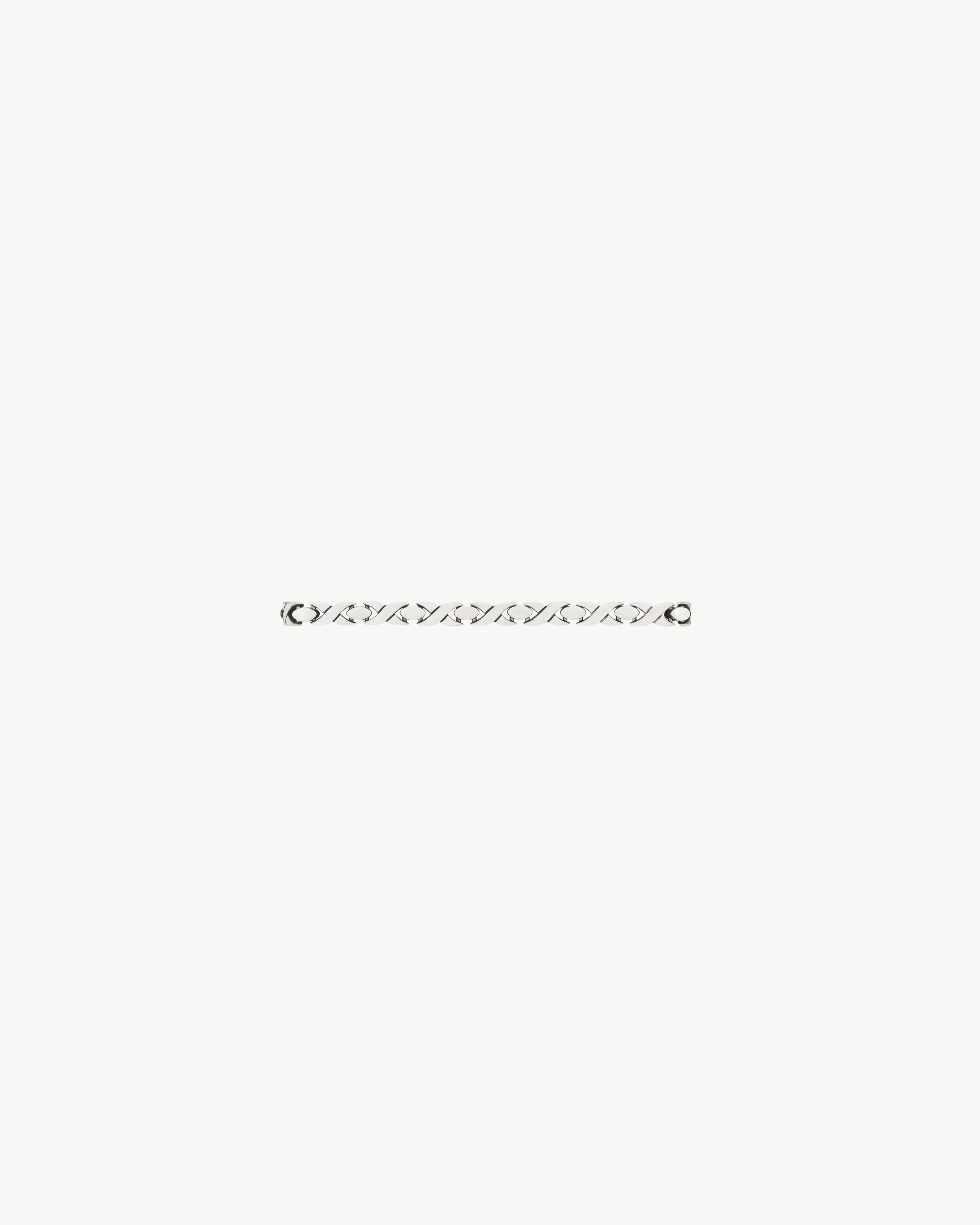 INTERTWINED CHAIN BRACELET IN METAL - 2