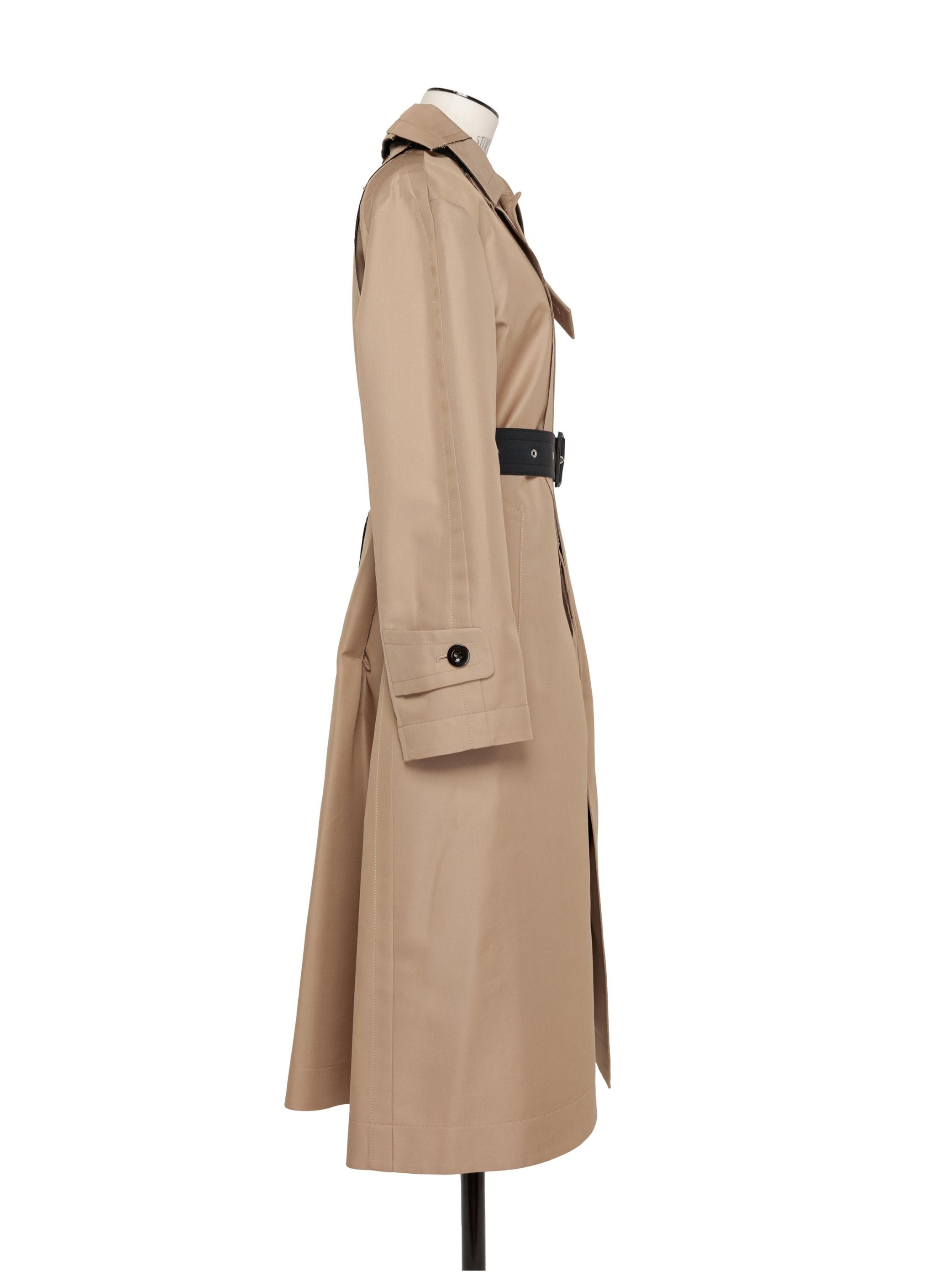 Cotton Gabardine Coat - 3