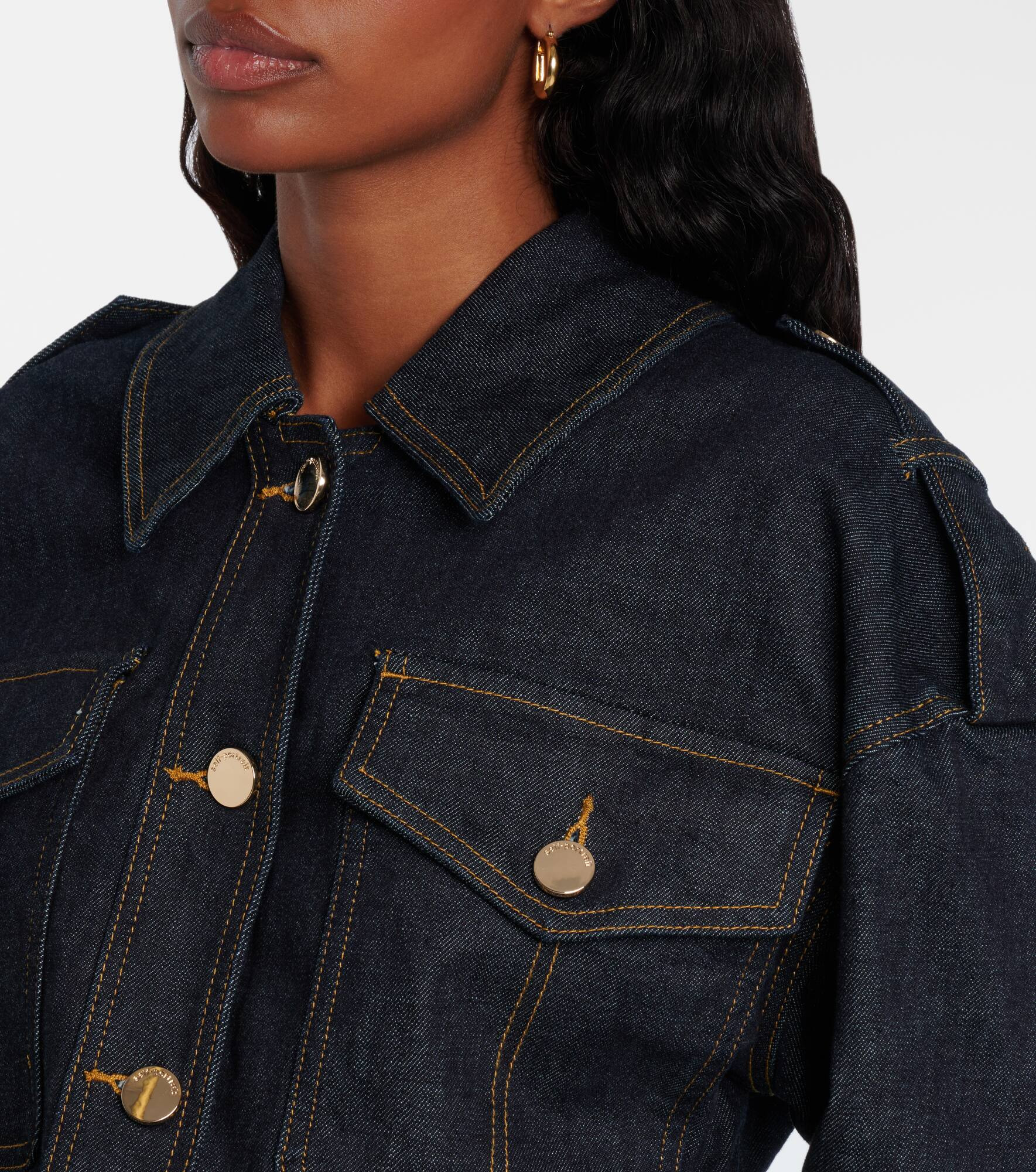 Denim romper - 4