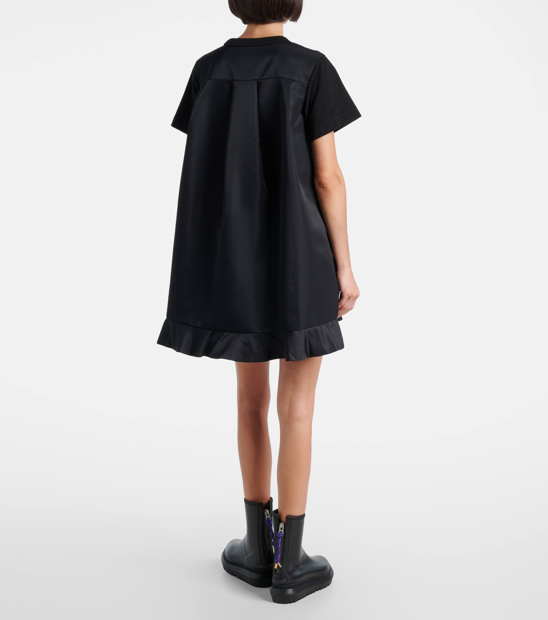 Ruffled cotton minidress - 3