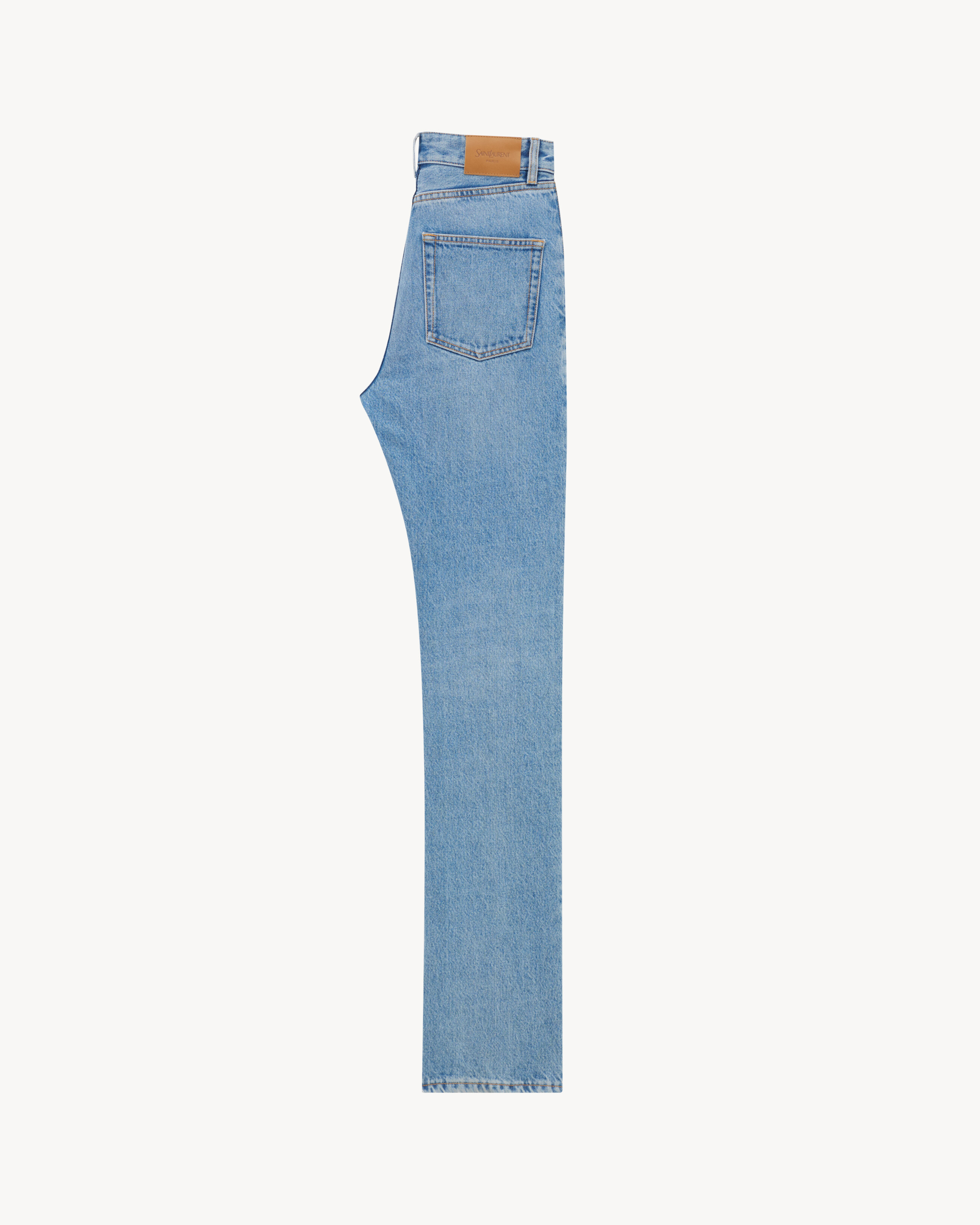 90'S SLIM JEANS IN BAHAMAS BLUE DENIM - 2