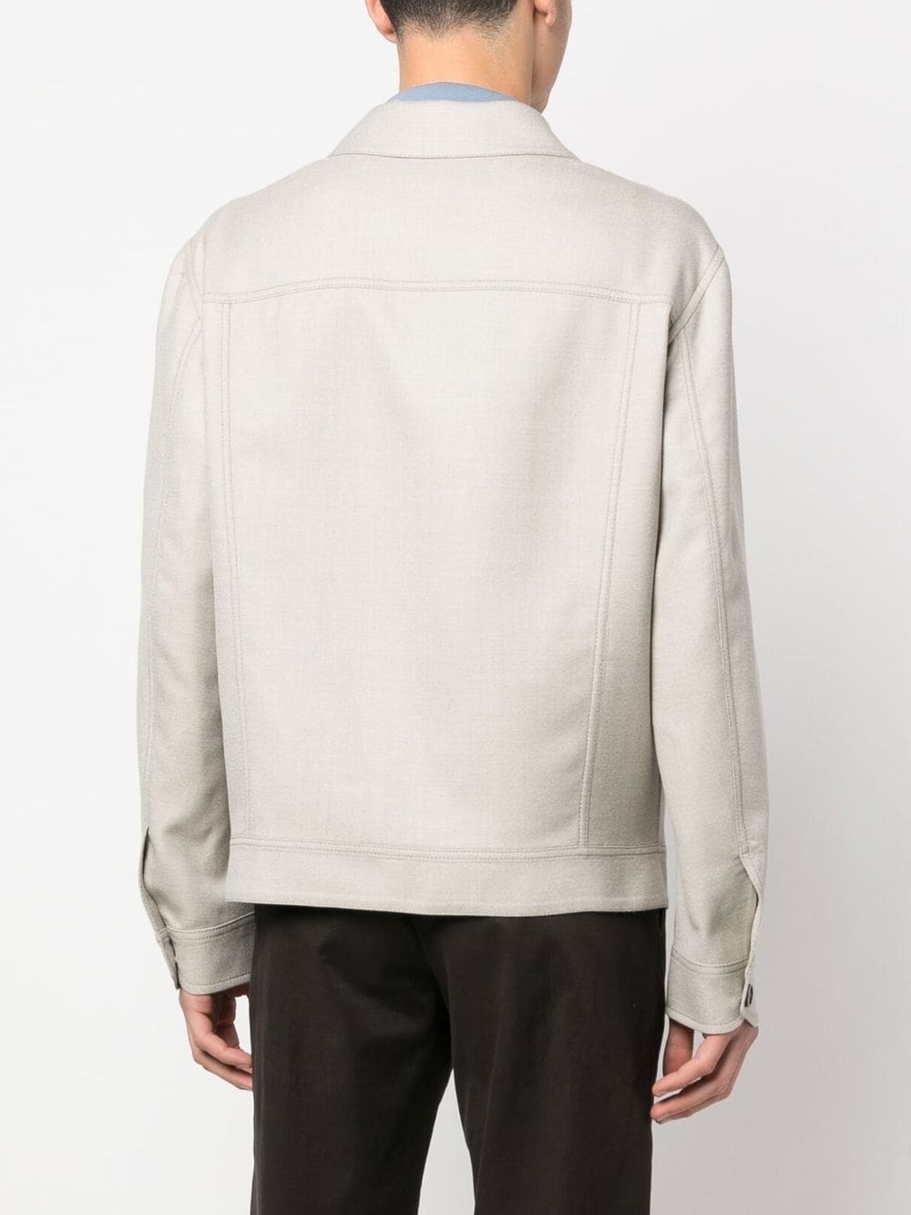 Trucker shirt jacket - 4