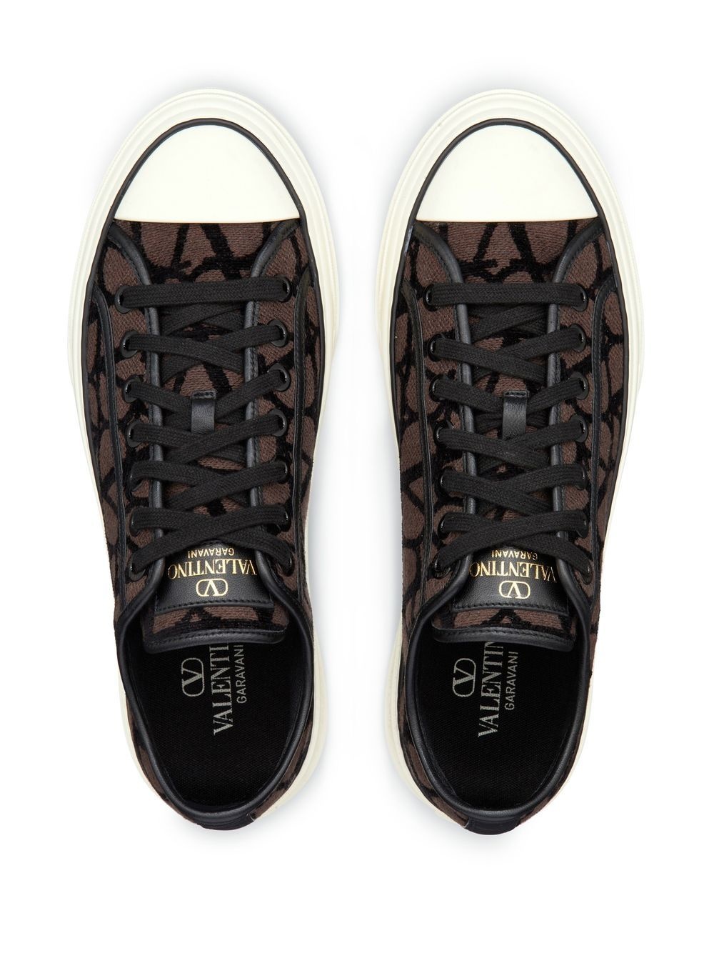 Toile Iconographe lace-up sneakers - 4