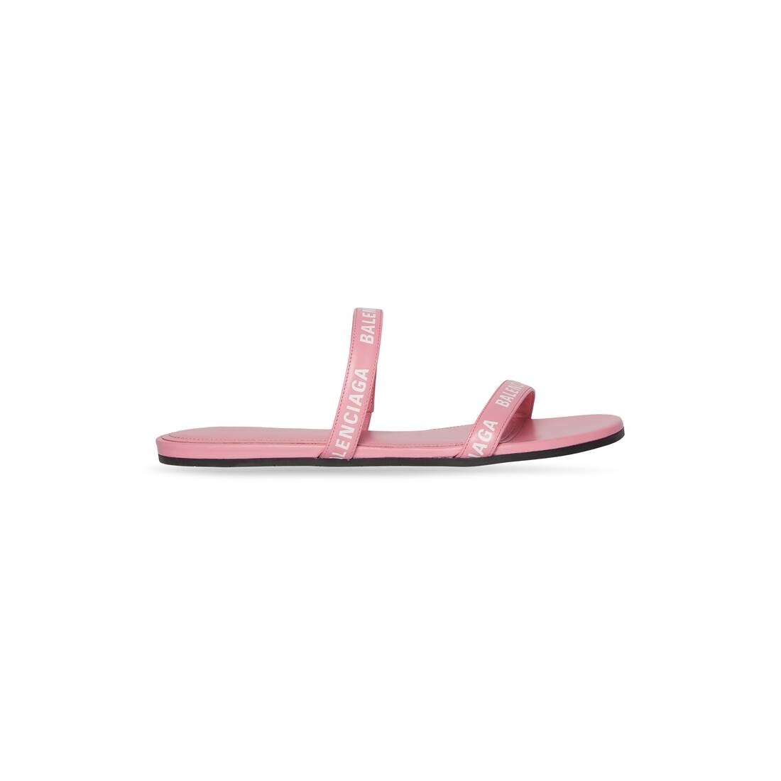 Women's Round Flat Sandal  in Pink - 1