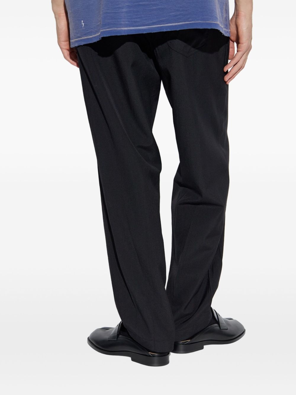 straight-leg trousers - 4
