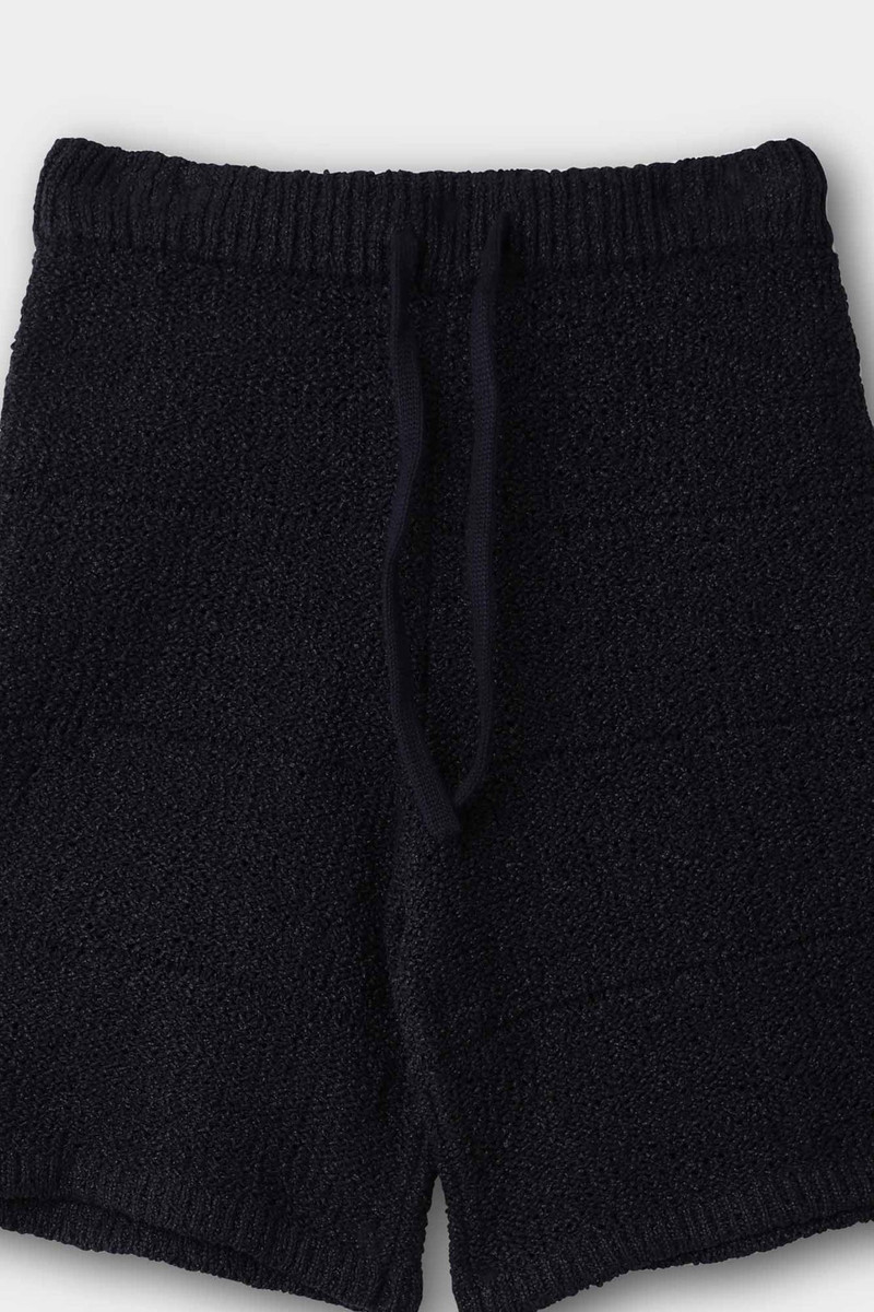 KNITTED SHORTS / black 4