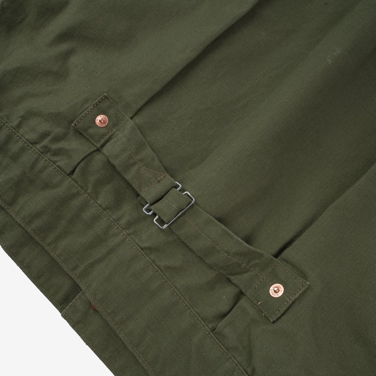 IHJ-134-ODG 9oz Paraffin Coated OX Type II Jacket - Olive Drab Green - 12