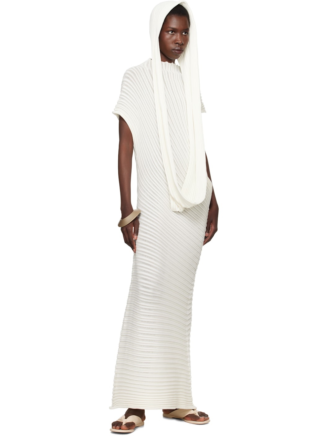 SSENSE Exclusive Bridal Capsule Stream Scarf - 4