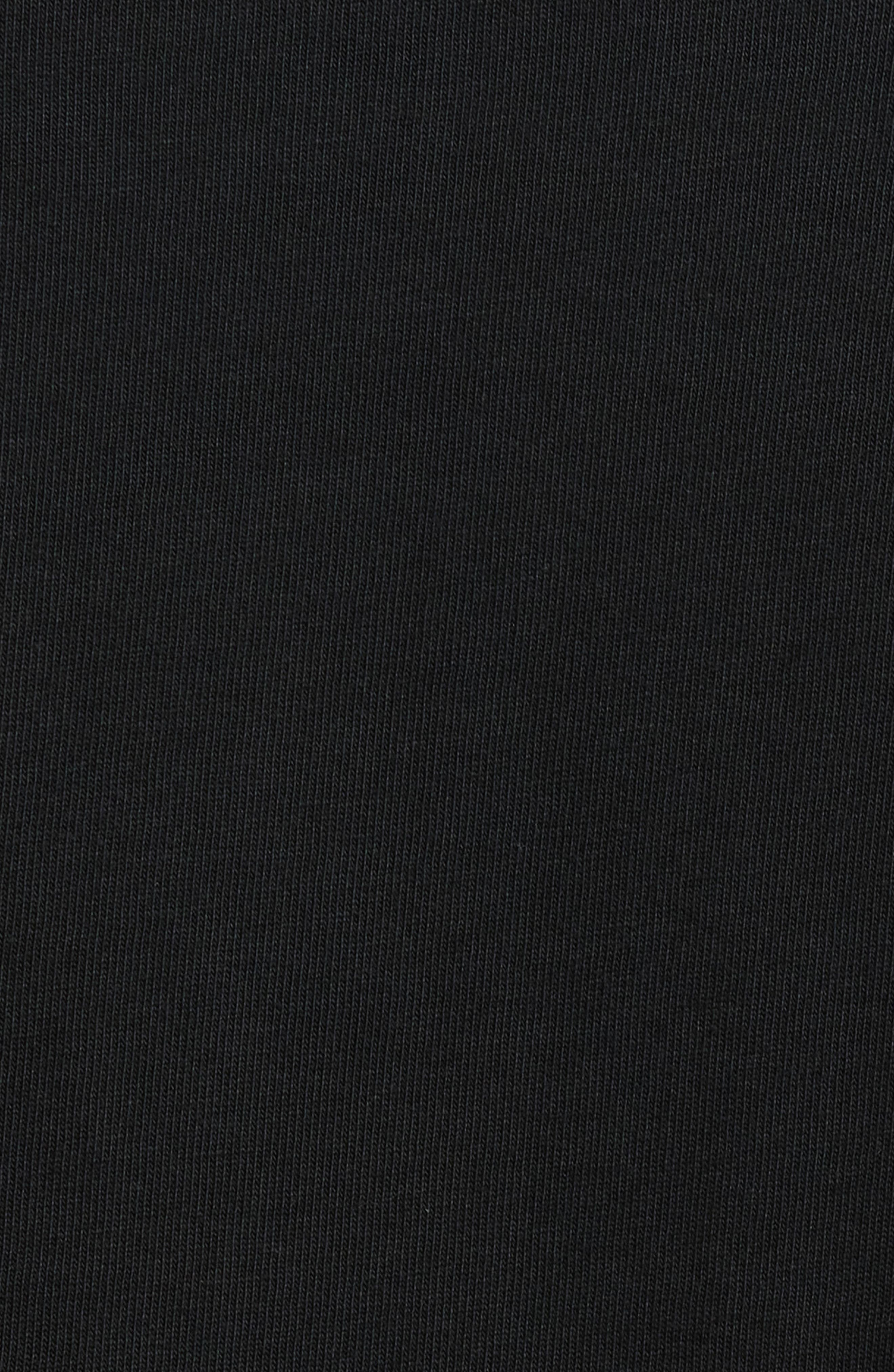 Nike After Dark Tour Oversized Long-Sleeve Crop Graphic T-Shirt in Black at Nordstrom - 6