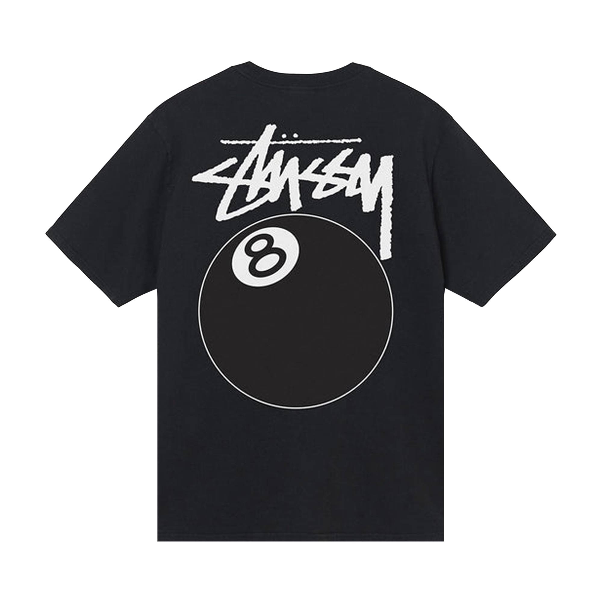 Stussy 8 Ball Pigment Dyed Tee 'Black' - 2