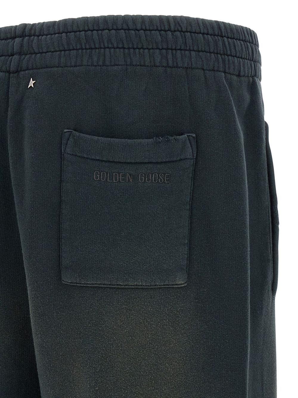 brushed-cotton track pants - 3