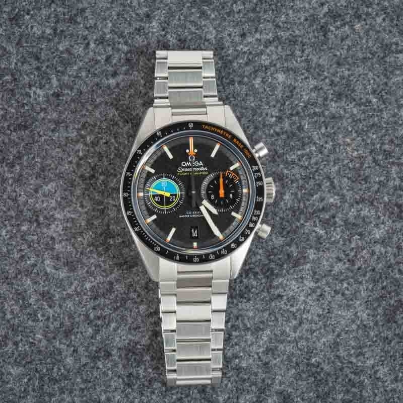Pre-owned Omega Speedmaster Pilot Stainless Steel - 6