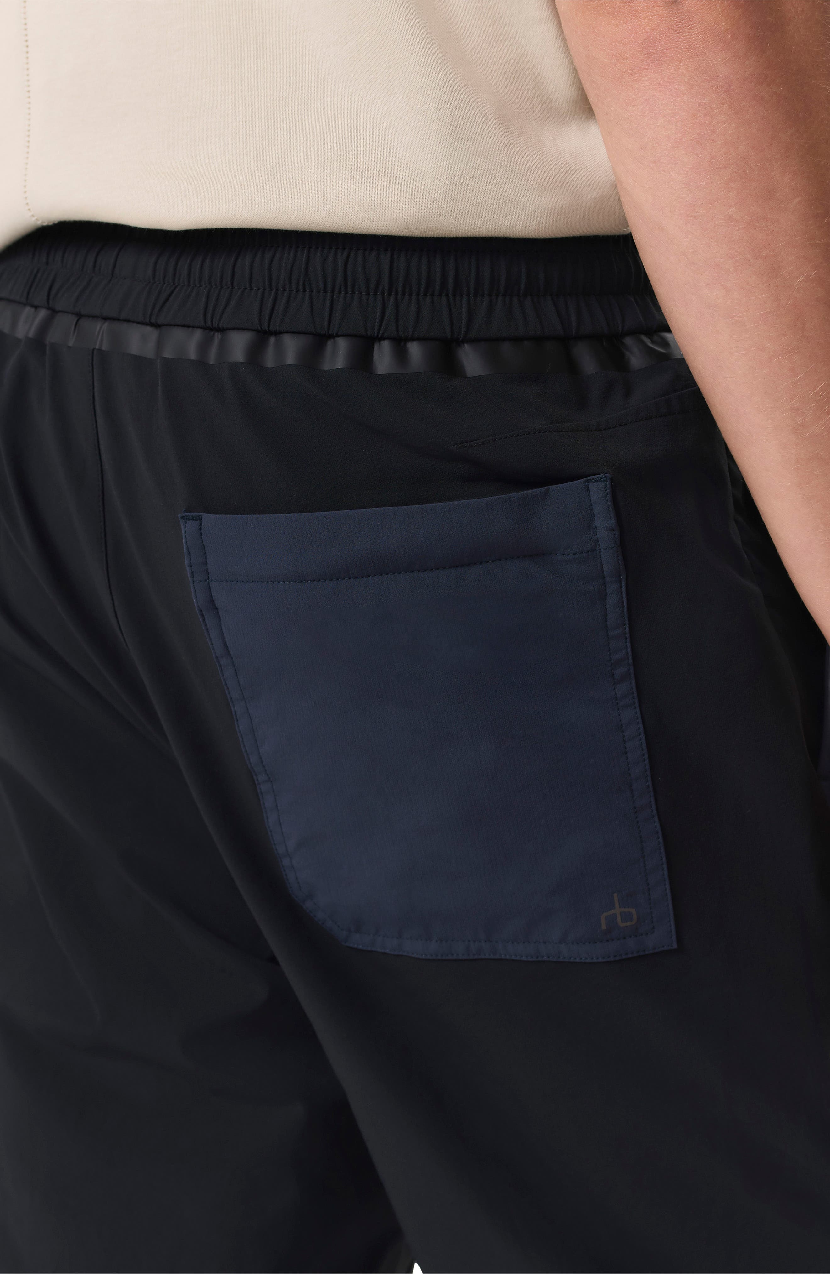 rag & bone Robert Pursuit Utility Joggers in Jet Black at Nordstrom - 3