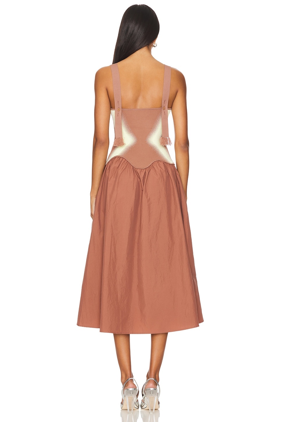 Mushu Mixed Media Tank Dress - 3