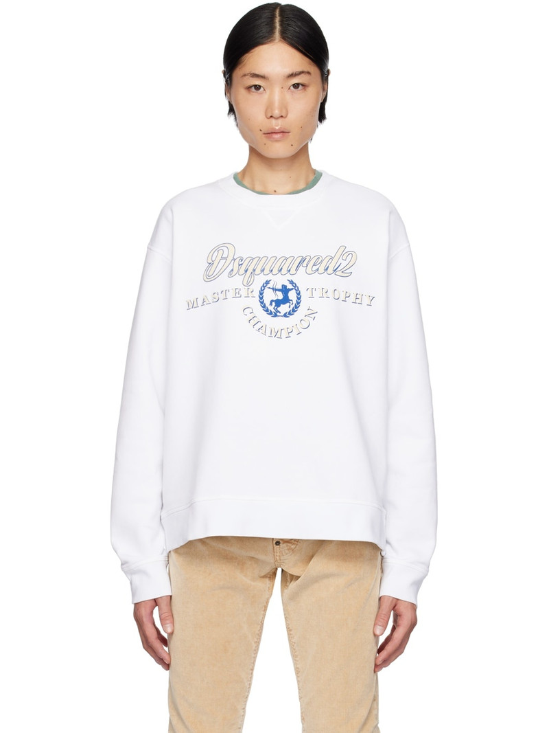 White Cool Fit Sweatshirt 1