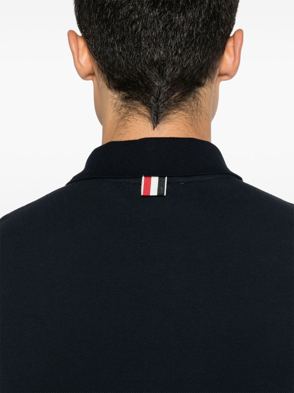 4-Bar cotton polo shirt - 5