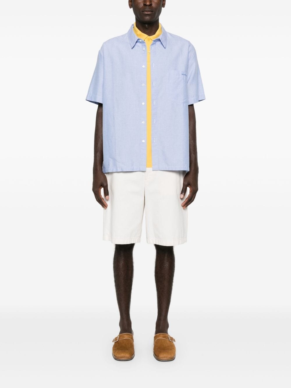 Iggy logo-embroidered shirt - 2