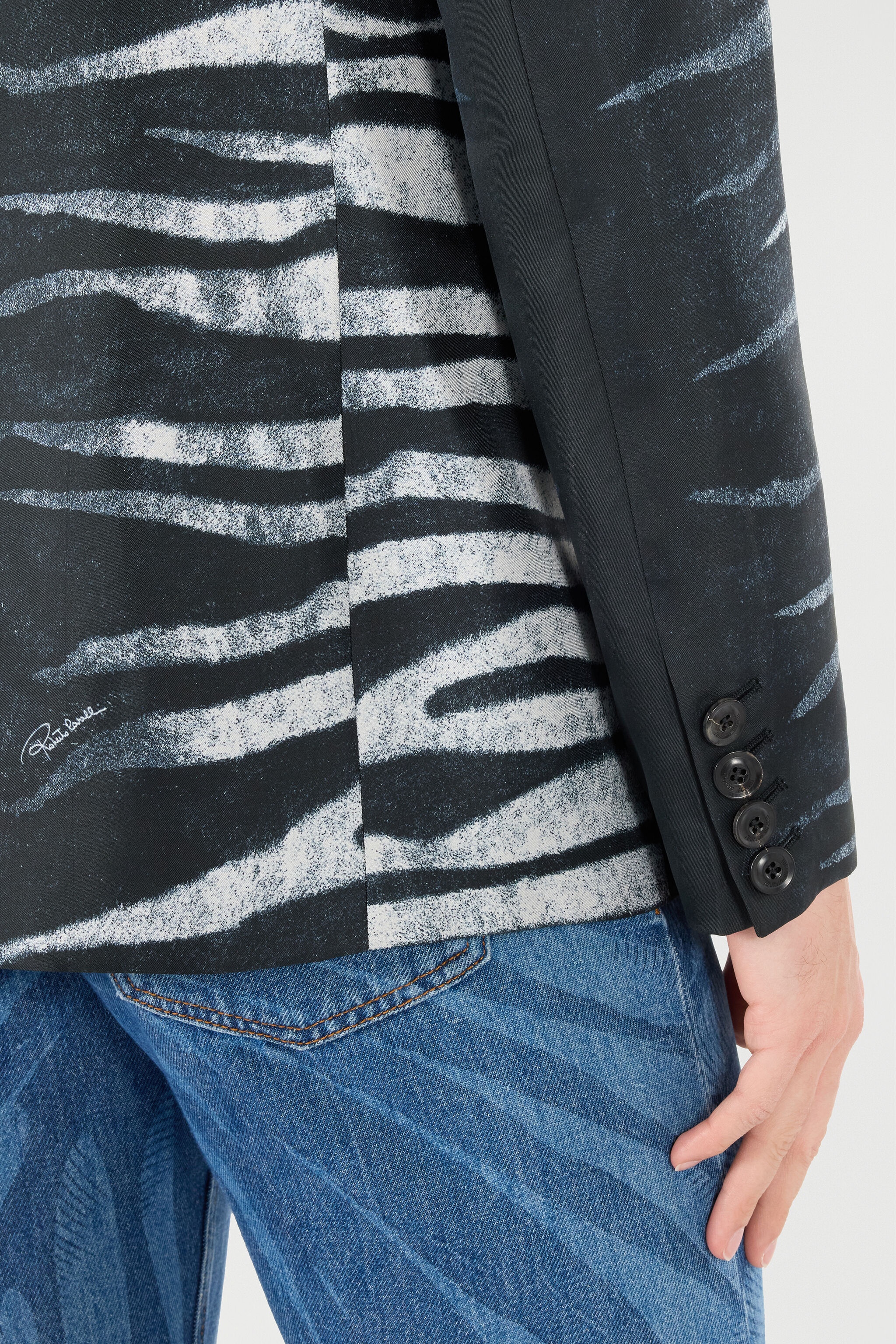 Zebra-Print Blazer - 7