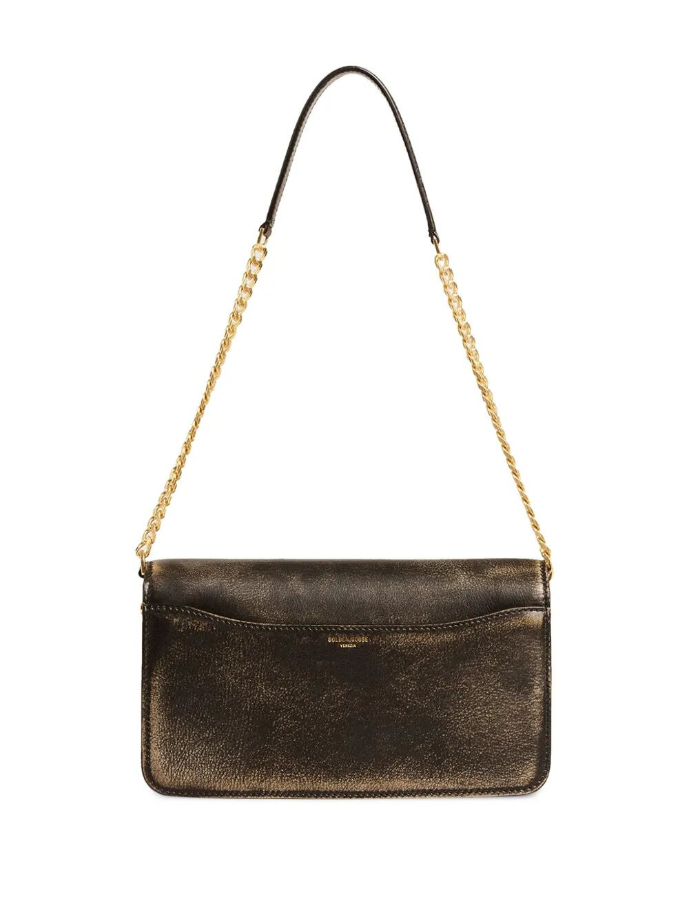 Golden Goose Women "Gioia" Bag Distressed Bull Leather Body - 3