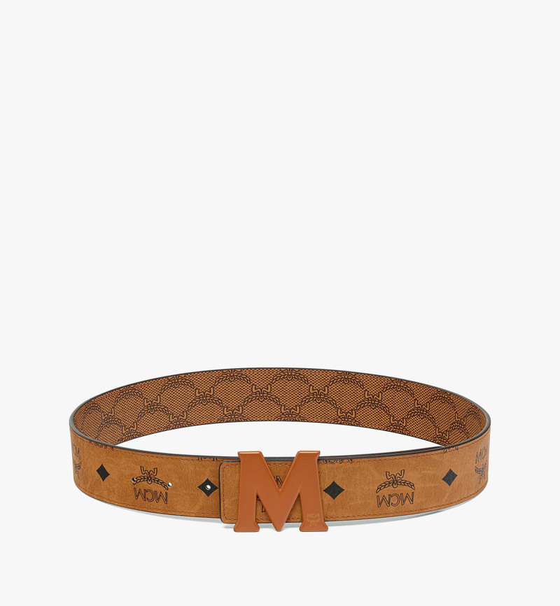 Claus M Reversible Monogram Belt 1.5” 1