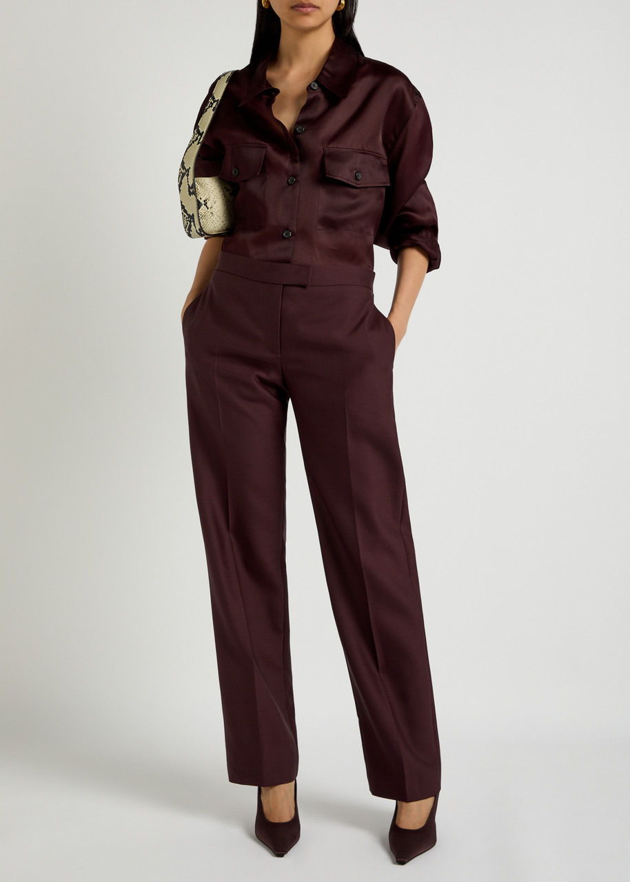 Khaite Matteo Silk-organza Shirt - 4