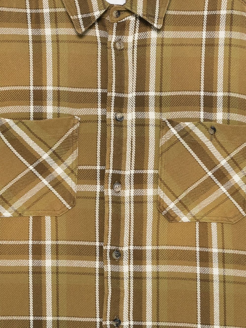 checked chest-pockets overshirt 3