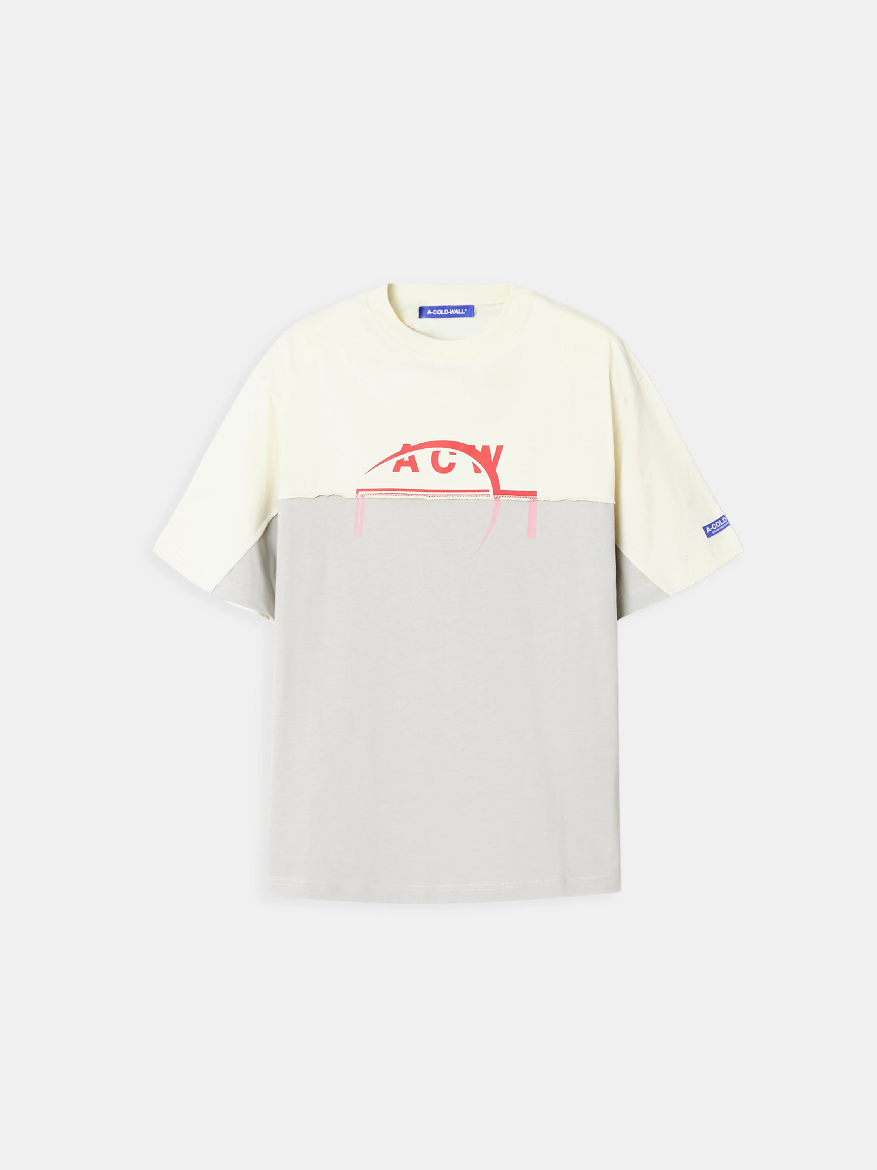 Split Logo T-Shirt Shale - 1