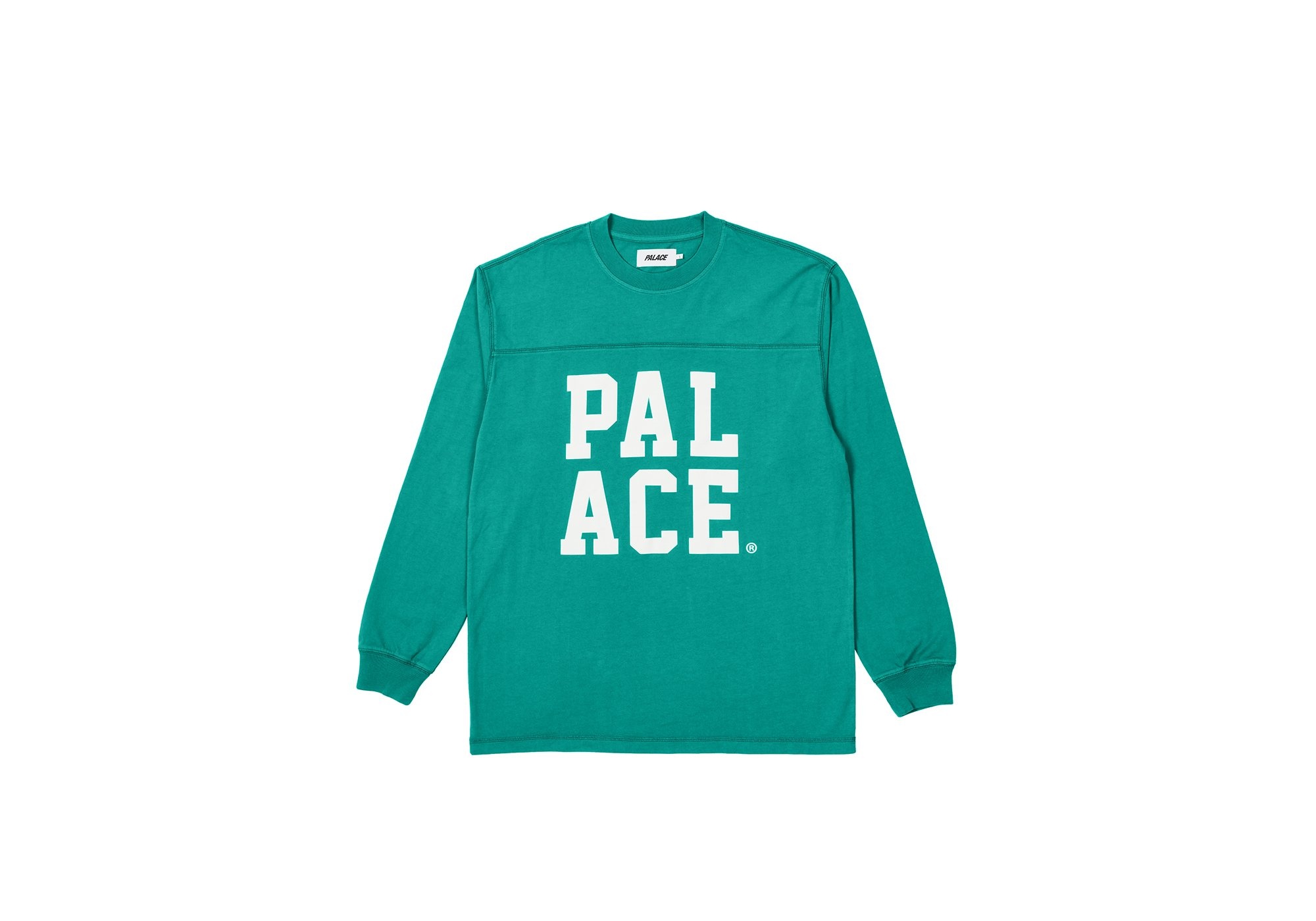 PAL ACE PANEL LONGSLEEVE ICE BLUE - 1