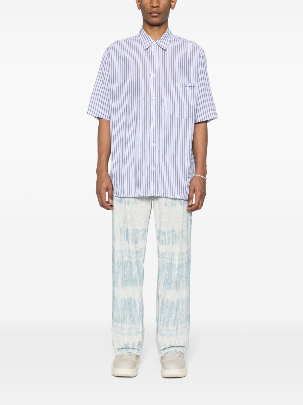 Labilio striped cotton shirt - 2