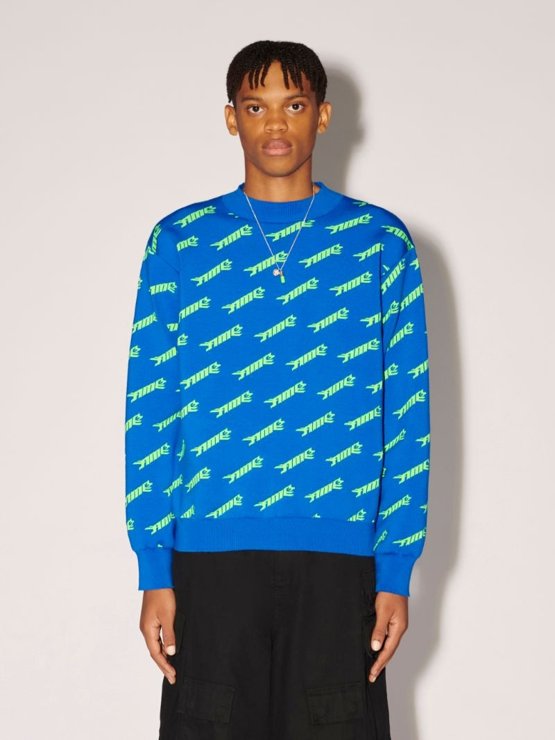 All Over Crewneck Sweater 4