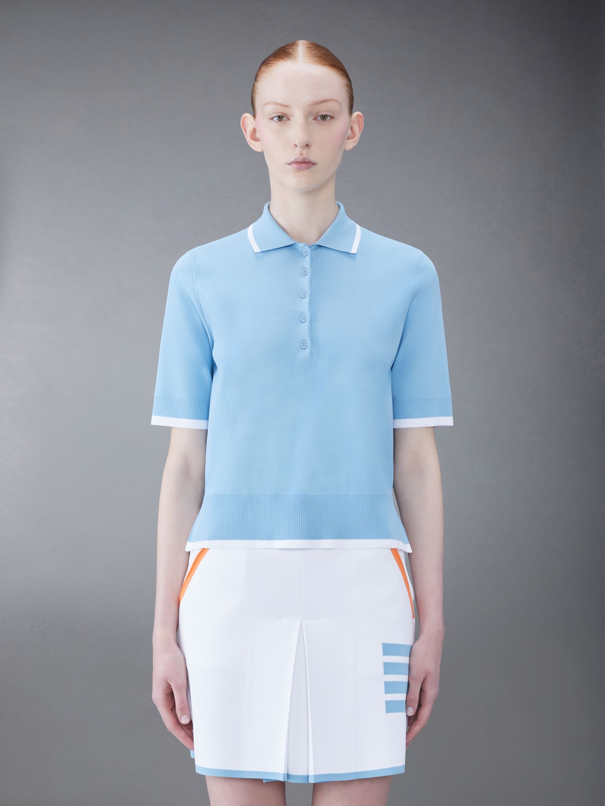 Viscose Tipping Polo - 1