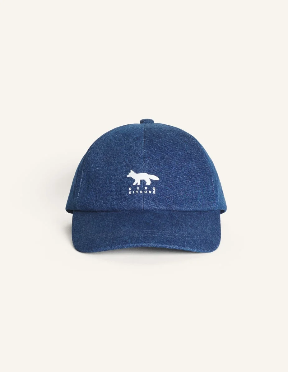 MAISON KITSUNE x KURO ATELIER DENIM CAP - 1