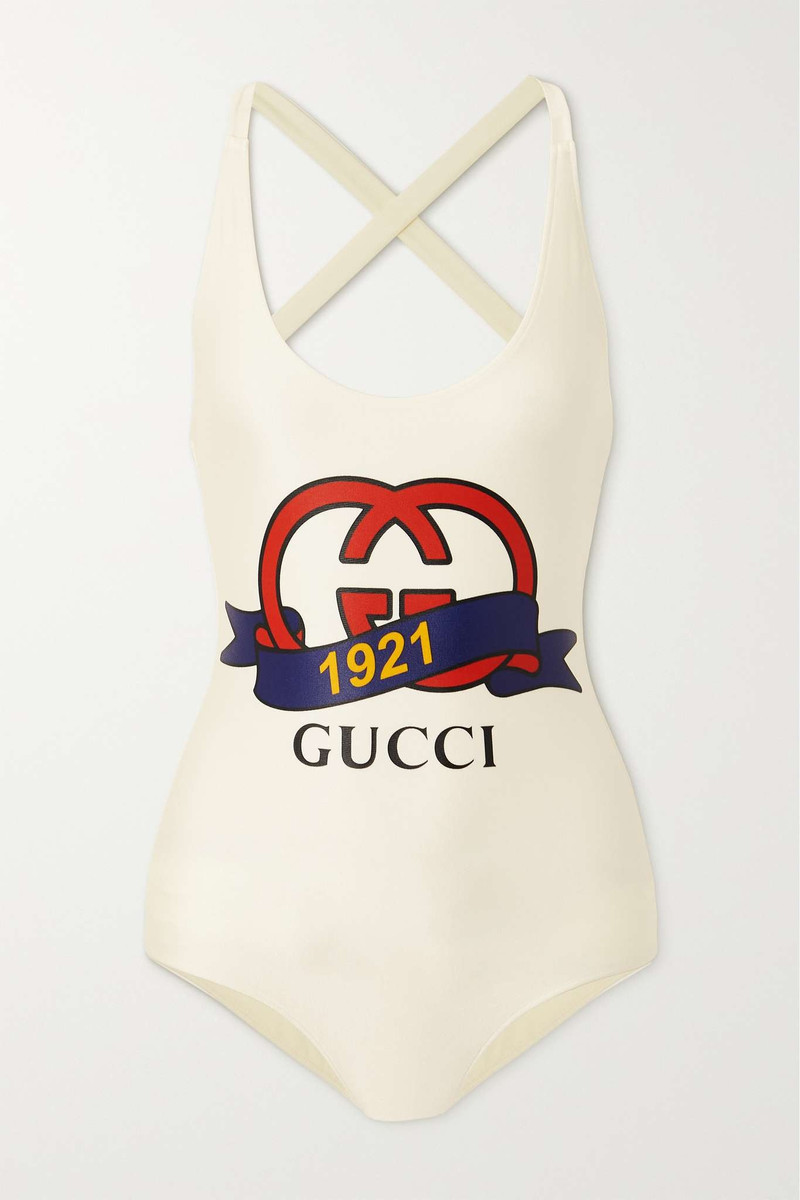 Printed swimsuit - 1