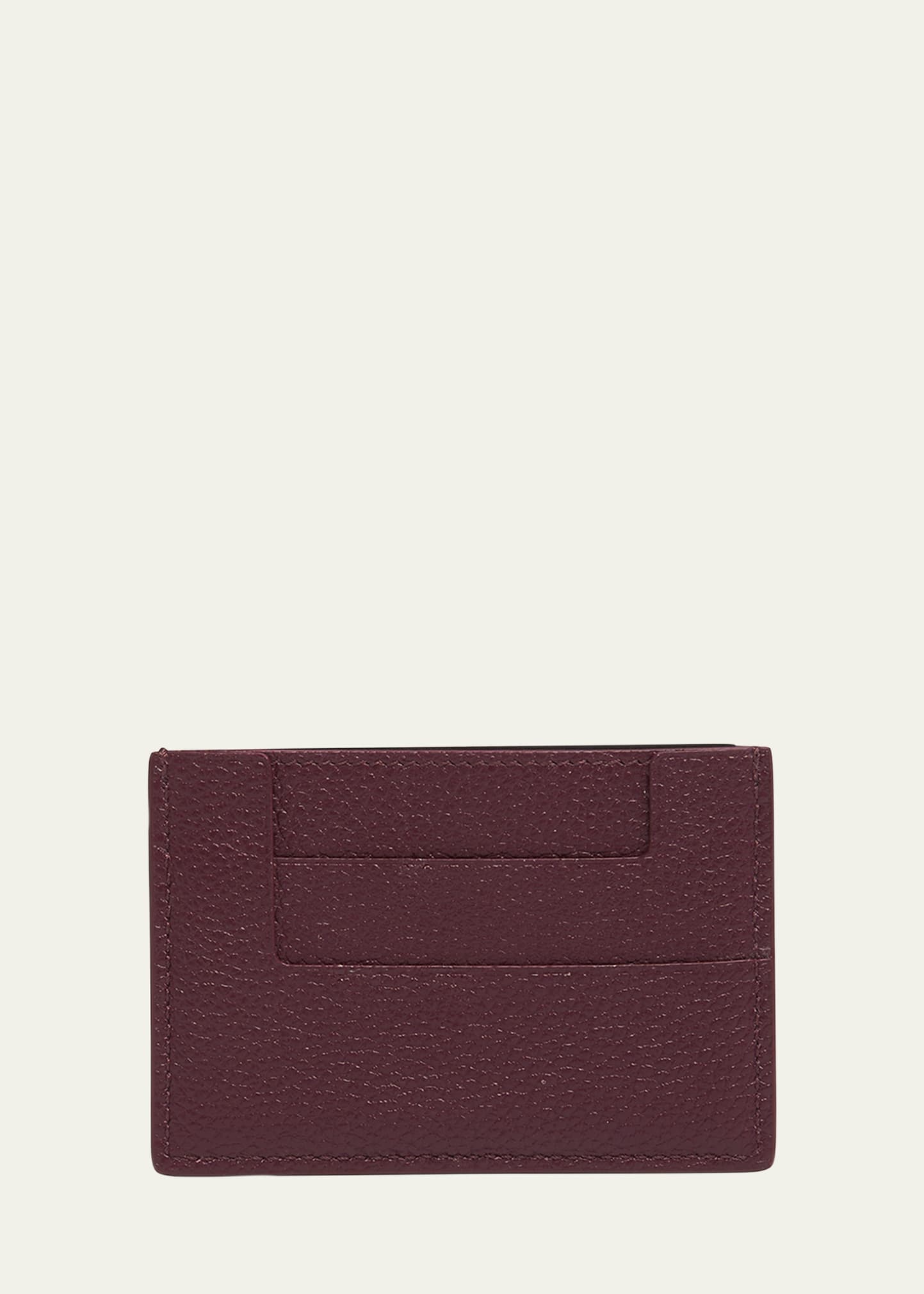 TF Card Holder in Grained Leather - 3