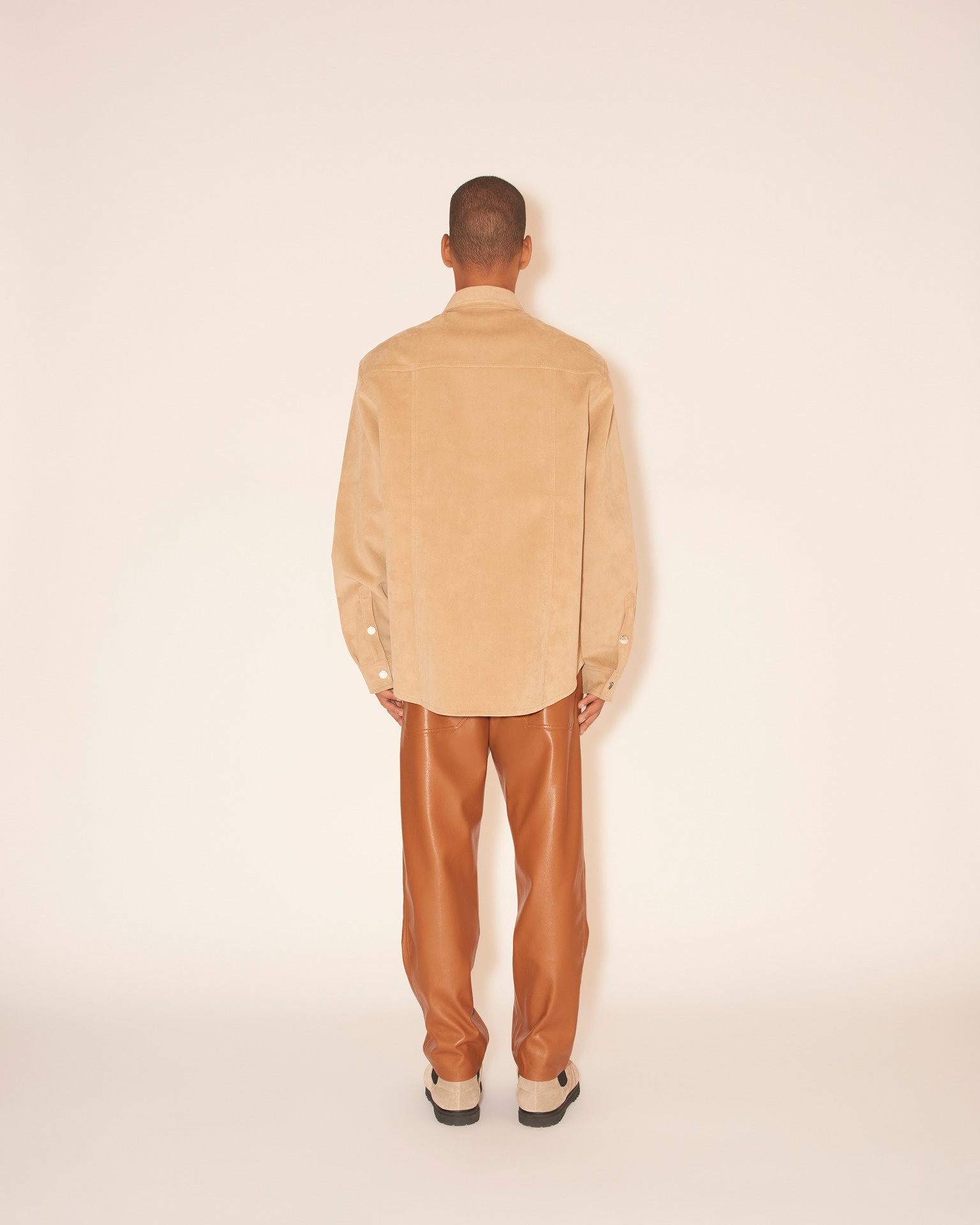 TRISTO - Patch pocket overshirt - Sand/beige - 5